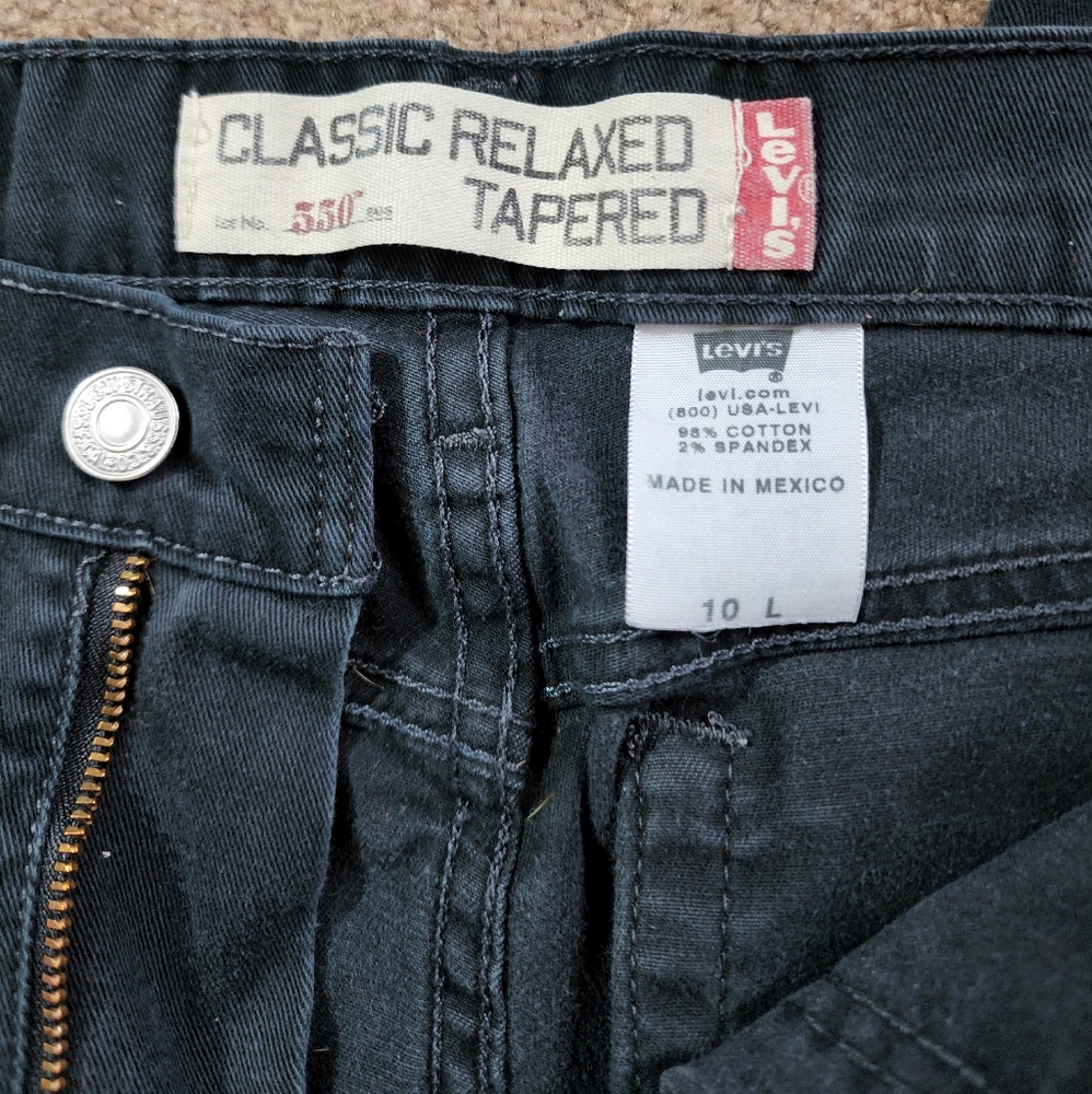 Levi's black classic relaxed jeans - Picture 4 of 6